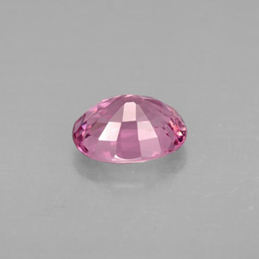 Spinelle rose naturelle coupe ovale, 1,20 ct, VVS-VS