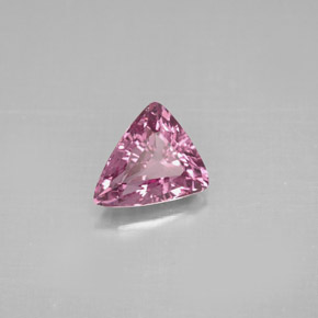 Spinelle rose naturelle trillion, 1,15 ct, VVS-VS