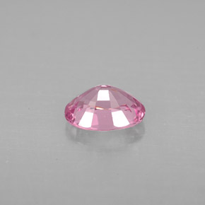 Spinelle rose naturelle coupe ovale, 1,14 ct, VVS-VS