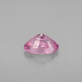Spinelle rose naturelle coupe ovale, 1,10 ct, VVS-VS