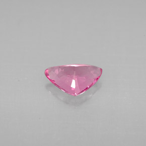 Spinelle rose naturelle trillion, 0,86 ct, VVS