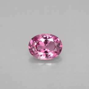 Spinelle rose naturelle coupe ovale, 1,08 ct, VS