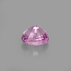 Spinelle violet naturelle coupe ovale, 1,24 ct, VS