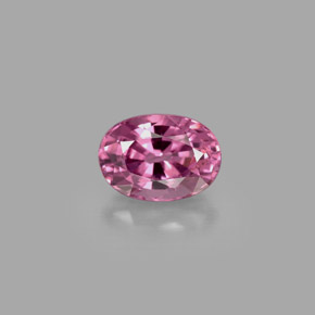 Spinelle rose naturelle coupe ovale, 1,20 ct, VS