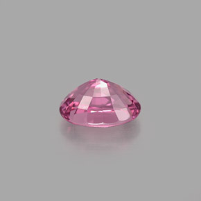 Spinelle rose naturelle coupe ovale, 1,20 ct, VS