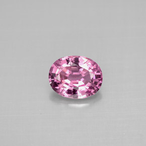 Spinelle rose naturelle coupe ovale, 1,12 ct, VS