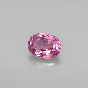 Spinelle rose naturelle coupe ovale, 1,16 ct, VS