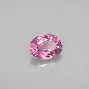 Spinelle rose naturelle coupe ovale, 1,16 ct, VS