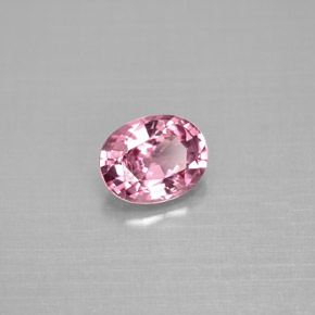 Spinelle rose naturelle coupe ovale, 1,14 ct, VS