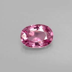 Spinelle rose naturelle coupe ovale, 1,04 ct, VS