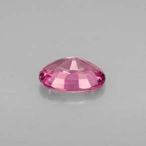 Spinelle rose naturelle coupe ovale, 1,04 ct, VS