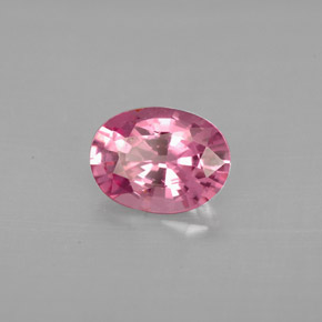 Spinelle rose naturelle coupe ovale, 1,16 ct, VS