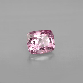 Spinelle rose naturelle coupe coussin, 1,09 ct, VS