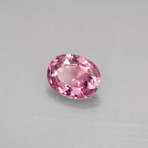 Spinelle rose naturelle coupe ovale, 1,15 ct, VS
