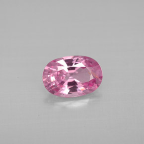 Spinelle rose naturelle coupe ovale, 1,15 ct, VS