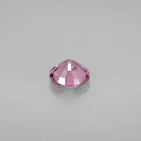 Spinelle rose naturelle coupe roude, 0,78 ct, VS