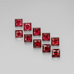 Achetez naturel ct rouge spinelle gems, carré, en provenance myanmar (birmanie) chez gemselect. en stock, livraison internationale!
