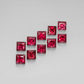 Achetez naturel ct rouge spinelle gems, carré, en provenance myanmar (birmanie) chez gemselect. en stock, livraison internationale!
