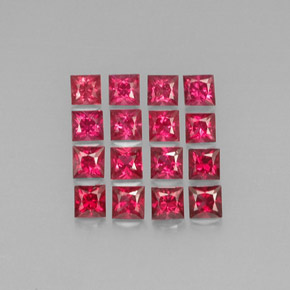 Achetez naturel ct rouge spinelle gems, carré, en provenance myanmar (birmanie) chez gemselect. en stock, livraison internationale!