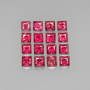 Achetez naturel ct rouge spinelle gems, carré, en provenance myanmar (birmanie) chez gemselect. en stock, livraison internationale!