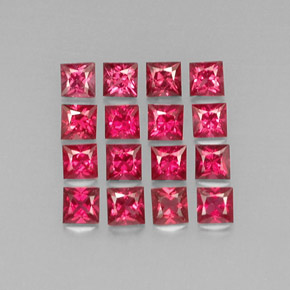 Achetez naturel ct rouge spinelle gems, carré, en provenance myanmar (birmanie) chez gemselect. en stock, livraison internationale!