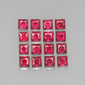 Achetez naturel ct rouge spinelle gems, carré, en provenance myanmar (birmanie) chez gemselect. en stock, livraison internationale!
