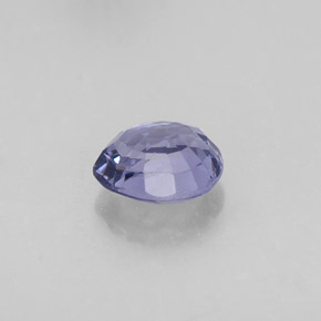 Spinelle bleue naturelle en forme de poire, 0,94 ct, VS