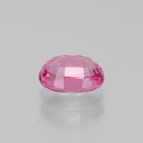 Spinelle rose naturelle coupe ovale, 0,86 ct, VVS-VS