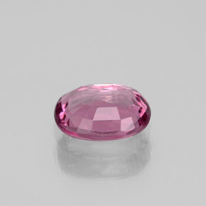 Spinelle rose naturelle coupe ovale, 1,02 ct, VVS-VS