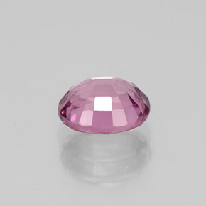 Spinelle rose naturelle coupe ovale, 1,18 ct, VVS-VS