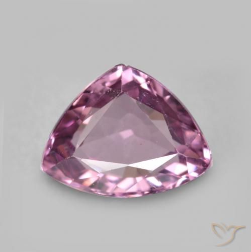 0.95ct Naturel Lavande profond Spinelle, Trillion, VVS-VS, Photo A