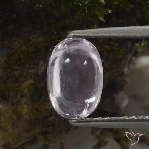 1.48ct Naturel Pourpre très clair Spinelle, ovale, Transparent
