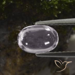 Spinelle Pourpre très clair naturelle ovale, 1.48 ct, Transparent