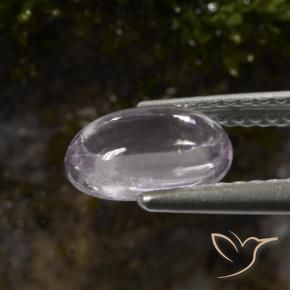 Spinelle Pourpre très clair naturelle ovale, 1.48 ct, Transparent