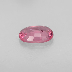 Spinelle rose naturelle coupe ovale, 0,98 ct, VVS-VS