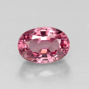 Spinelle rose naturelle coupe ovale, 1,17 ct, VS