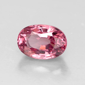 Spinelle rose naturelle coupe ovale, 1,17 ct, VS