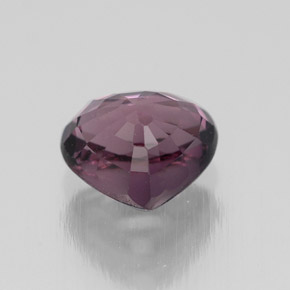 Spinelle violet naturelle en forme de poire, 1,11 ct, VVS
