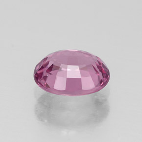 Spinelle rose naturelle coupe ovale, 0,87 ct, VVS-VS