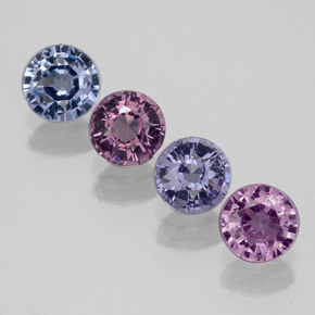 Achetez naturel ct multicolore spinelle gems, coupe roude, en provenance tanzanie chez gemselect. en stock, livraison internationale!