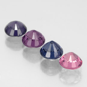 Achetez naturel ct multicolore spinelle gems, coupe roude, en provenance tanzanie chez gemselect. en stock, livraison internationale!