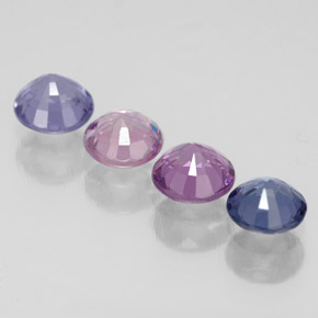 Achetez naturel ct multicolore spinelle gems, coupe roude, en provenance tanzanie chez gemselect. en stock, livraison internationale!