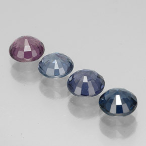 Achetez naturel ct multicolore spinelle gems, coupe roude, en provenance tanzanie chez gemselect. en stock, livraison internationale!