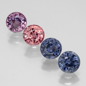 Achetez naturel ct multicolore spinelle gems, coupe roude, en provenance tanzanie chez gemselect. en stock, livraison internationale!