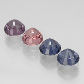 Achetez naturel ct multicolore spinelle gems, coupe roude, en provenance tanzanie chez gemselect. en stock, livraison internationale!