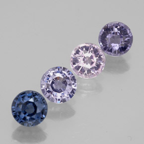 Achetez naturel 1,42ct multicolore spinelle gems, coupe roude, en provenance tanzanie chez gemselect. en stock, livraison internationale!