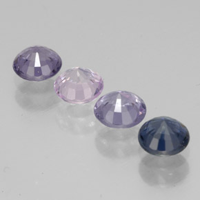 Achetez naturel 1,42ct multicolore spinelle gems, coupe roude, en provenance tanzanie chez gemselect. en stock, livraison internationale!