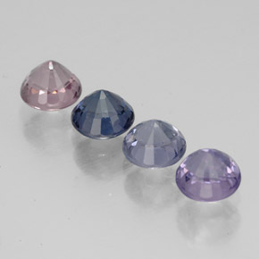 Achetez naturel ct multicolore spinelle gems, coupe roude, en provenance tanzanie chez gemselect. en stock, livraison internationale!