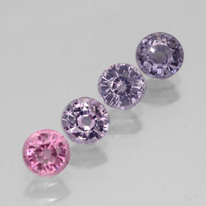 Achetez naturel ct multicolore spinelle gems, coupe roude, en provenance tanzanie chez gemselect. en stock, livraison internationale!