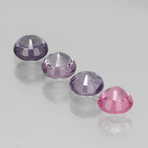 Achetez naturel ct multicolore spinelle gems, coupe roude, en provenance tanzanie chez gemselect. en stock, livraison internationale!